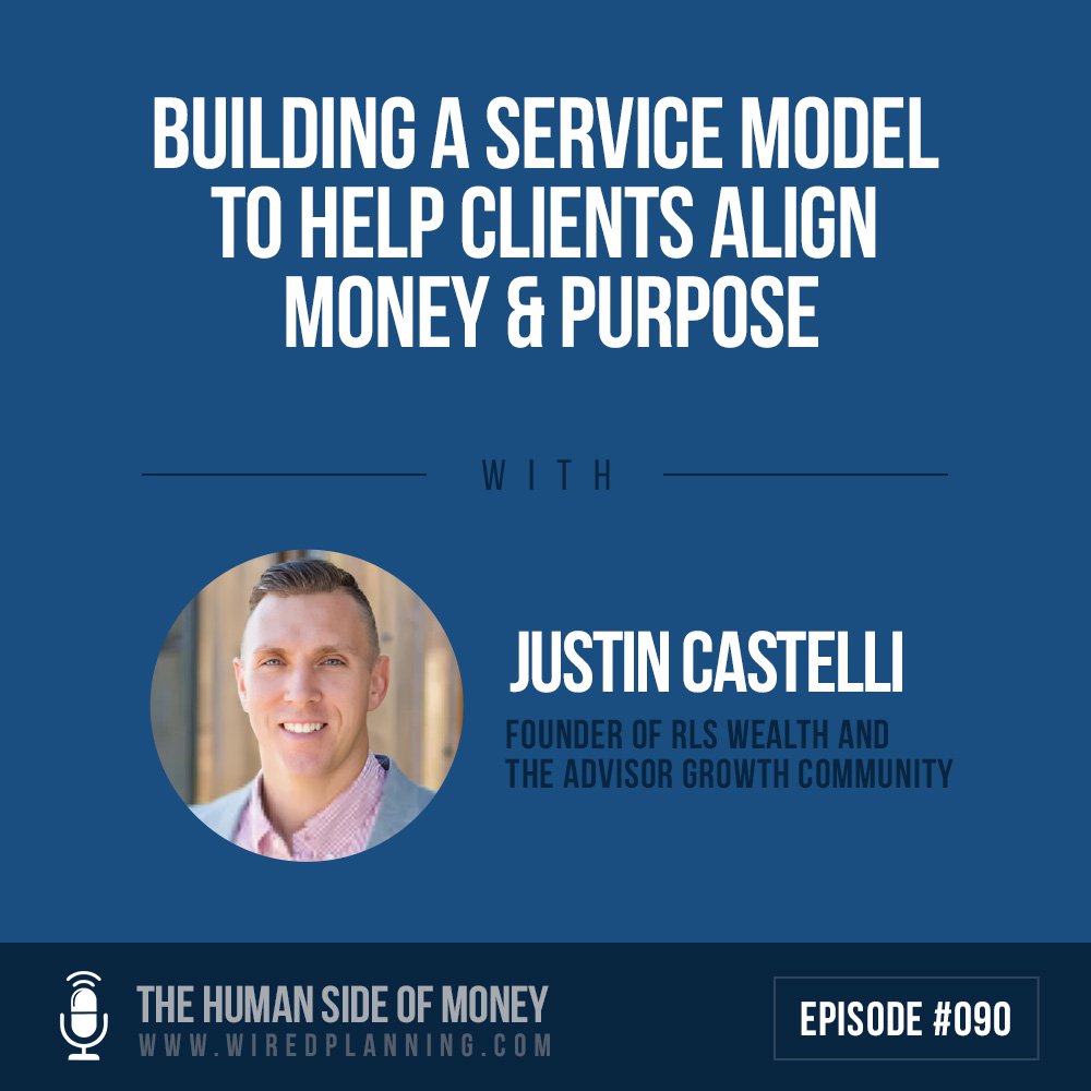 building a service model to help clients align money and purpose
